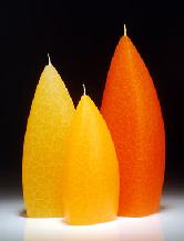 Citrus shades of FF#16 candles.
