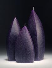 Eggplant set of FF#16 candles.