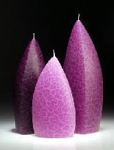 Lilac shades of FF#16 candles.