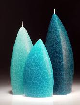 Turquoise shades of FF#16 candles.