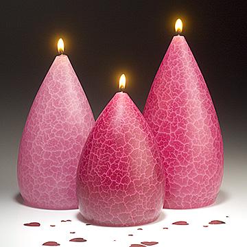 Valentine Candles: Barrick Design