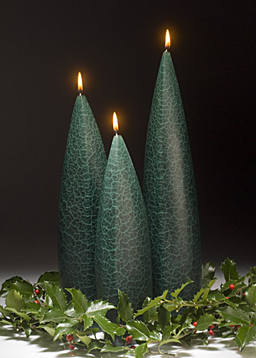 Barrick Candles style FF#17 in Forest Green.
